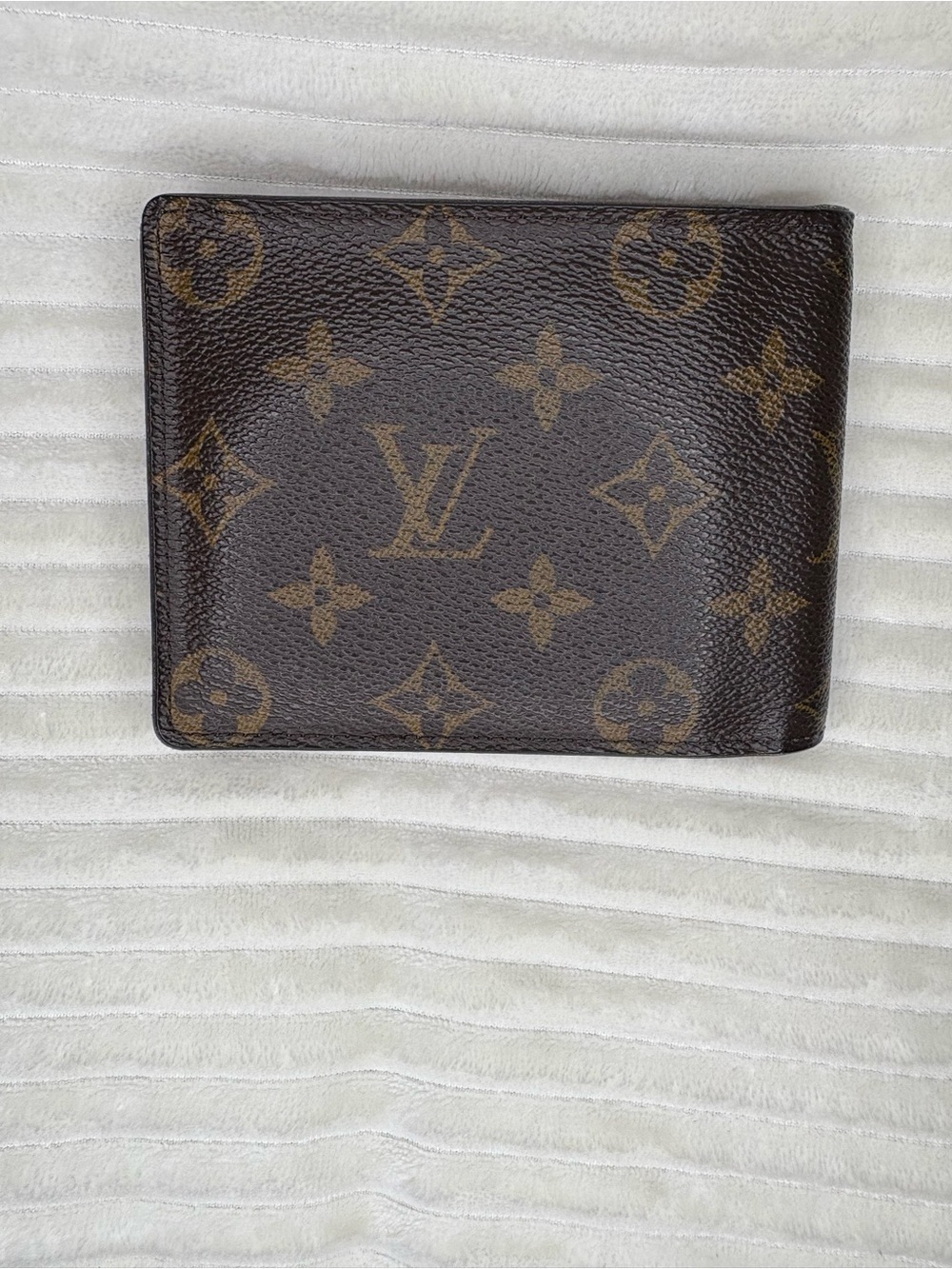 Authentic Louis Vuitton Monogram Bifold Wallet Brown Canvas Leather Coin Pocket - Picture 2 of 16
